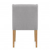 Silla Tela Roble - Chatsworth Metal