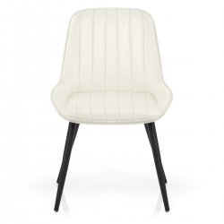 Silla Polipiel Metal - Mustang Azul