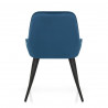 Silla Terciopelo Metal - Mustang Azul Oscuro