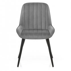 Silla Terciopelo Metal - Mustang Azul Oscuro