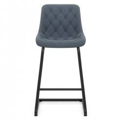 Taburete Polipiel Metal - Soho Gris