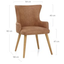 Silla Sintético Madera - Diablo