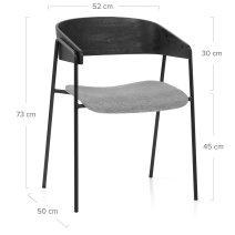 Silla Tela - Lauren