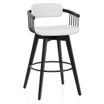 Taburete Cuero Auténtico - Electra
