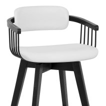 Taburete Cuero Auténtico - Electra