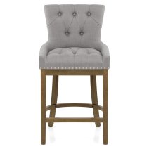 Taburete Madera Tela - Knightsbridge