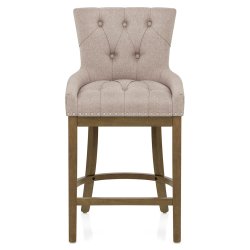 Taburete Madera Tela -...