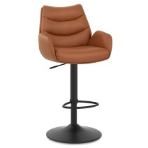 Taburete Cuero Auténtico - Madrid