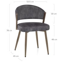 Silla Terciopelo - Lusso