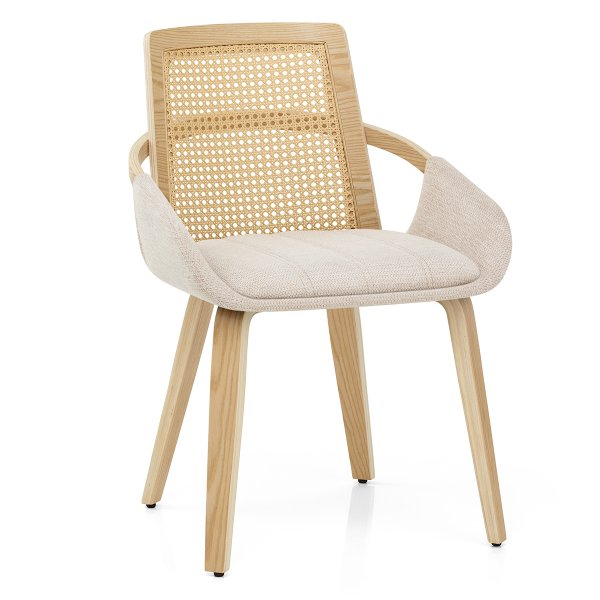 Silla Tela Madera - Cleveland