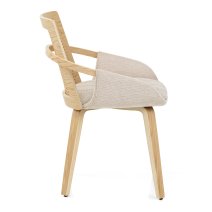 Silla Tela Madera - Cleveland