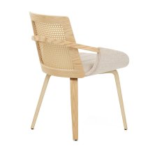 Silla Tela Madera - Cleveland