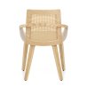 Silla Tela Madera - Cleveland