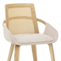 Silla Tela Madera - Cleveland