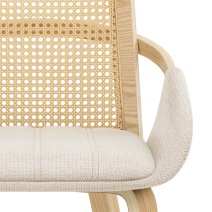 Silla Tela Madera - Cleveland