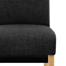 Silla Tela Roble - Carlo Gris