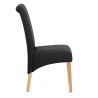 Silla Tela Roble - Carlo Gris