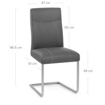 Silla Polipiel Satinado - Lancaster
