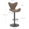 Taburete Tela - BB Swivel