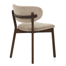 Silla Tela Roble Oscuro - Maya