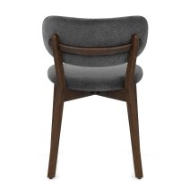 Silla Tela Roble Oscuro - Maya