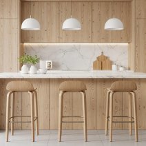 Taburete Madera Clara - Curve