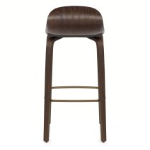 Taburete Madera Oscura - Curve